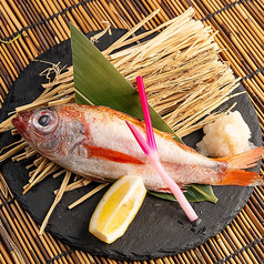 新潟名物！のどぐろの藁焼き