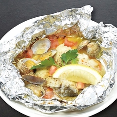 白身魚のホイル包み焼き