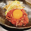 料理メニュー写真 桜ユッケ