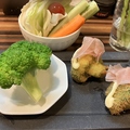 料理メニュー写真&nbsp;ブロッコリー生ハムのせ