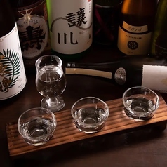 利き酒セット【お好みの日本酒を3種お選びください】