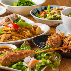 でですけ サイゴンキッチンのコース写真