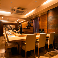 会話を楽しむ寛ぎの時間