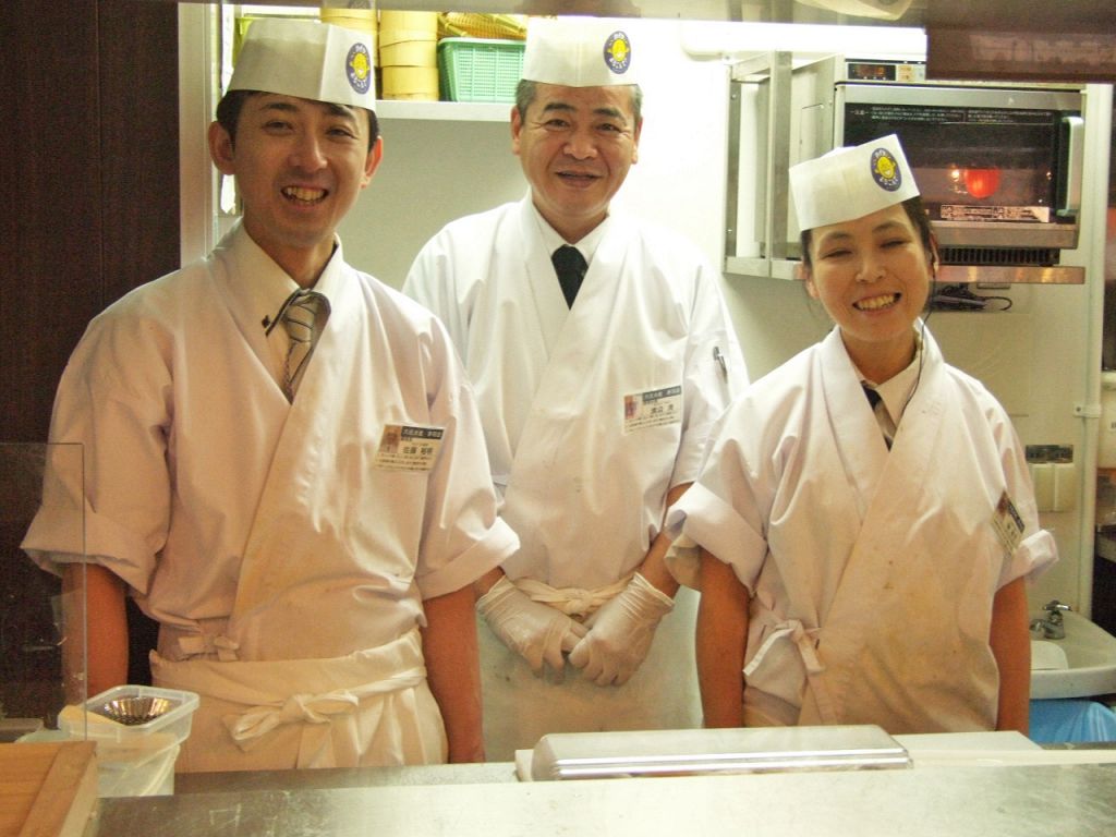 気さくな職人多数