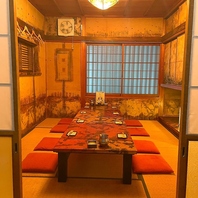 コース限定の完全個室で特別なひとときを◎