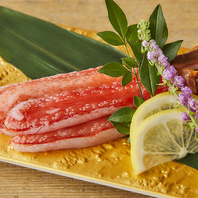 北海道と言えば"蟹"！特別な宴席に是非。