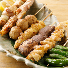 【名物】いわい鶏の100円串