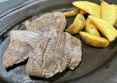 ブル名物フランクステーキセット150ｇ（サラダ・ライス・ソフトドリンク付き）