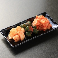 店内仕込みのキムチが自慢！