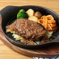 料理メニュー写真&nbsp;ハンバーグ 和風オニオンソース