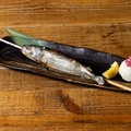 料理メニュー写真&nbsp;大とろ鰯の原始焼き