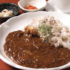 牛すじカレー定食