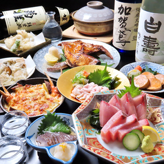 北陸海鮮 金沢おでん 海力 金沢駅前のコース写真