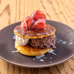 いちごの生どら焼き