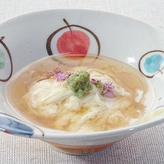 三田久さんの汲み上げ湯葉べっ甲あん