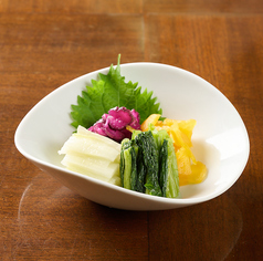 漬物盛り合わせ