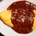 料理メニュー写真 オムレツ デミグラスソース