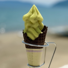 ソフトクリーム（マスカット）