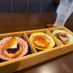 【カフェタイム限定】３種のミニベーグル食べ比べセット◆1200円の写真