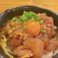 料理メニュー写真 極鶏ユッケ　(タレ・塩)
