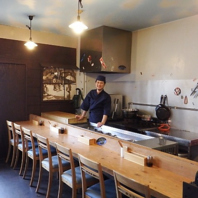 調理風景が見られる特等席！カウンター席を完備