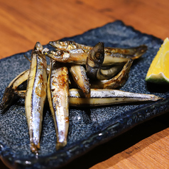 きびなご塩焼き　　　　　　甑島産