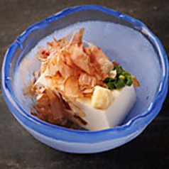 冷奴 薬味添え
