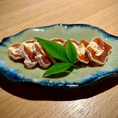 市田柿のクリームチーズ