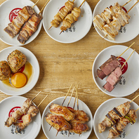 焼き・刺し・逸品まで。こだわりの料理の数々。