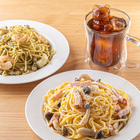 【心斎橋で絶品ランチ！】選べるパスタ×クロワッサン♪