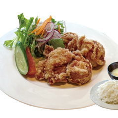 から揚げ定食