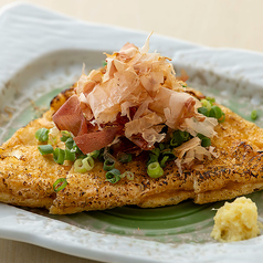 三角厚揚げの炭火焼き