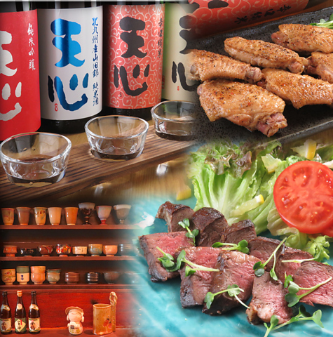 旬の食材を使ったおばんざいと九州の日本酒が揃う小料理居酒屋。晩酌に最適な居心地。