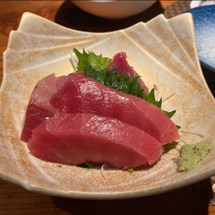 鮪の刺身