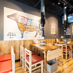 4名掛けテーブル1卓