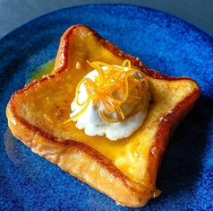 オレンジ風味のフレンチトースト