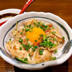 【黒さつま鶏】生親子丼 / 甘辛親子丼