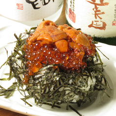 ウニとイクラのうにぎり
