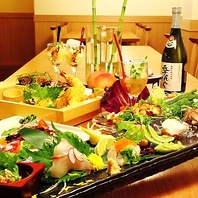 四季を感じる厳選食材の創作和食。