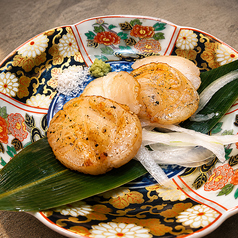 ホタテの藁焼き