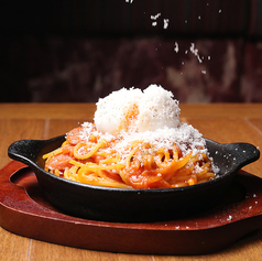 鉄板雪山ナポリタン