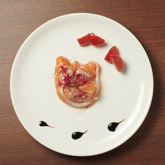 ノルウェーサーモンとみかんのカルパッチョ
