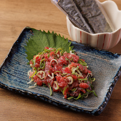 本鮪のなめろう