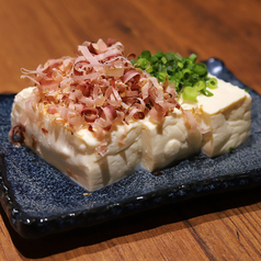 濃厚絞り出し豆腐の冷奴　　「最優秀賞受賞」