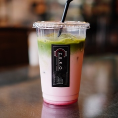 いちご抹茶ラテ