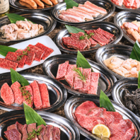 海鮮だけじゃなくて、お肉も種類豊富に食べられます！