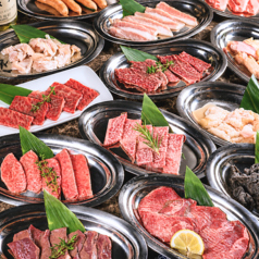 海鮮だけじゃなくて、お肉も種類豊富に食べられます!