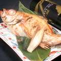 料理メニュー写真&nbsp;佐渡甘鯛松笠焼き