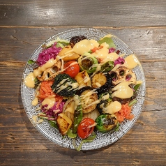 ・季節の焼き野菜サラダ