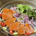 料理メニュー写真&nbsp;サーモンのカルパッチョ